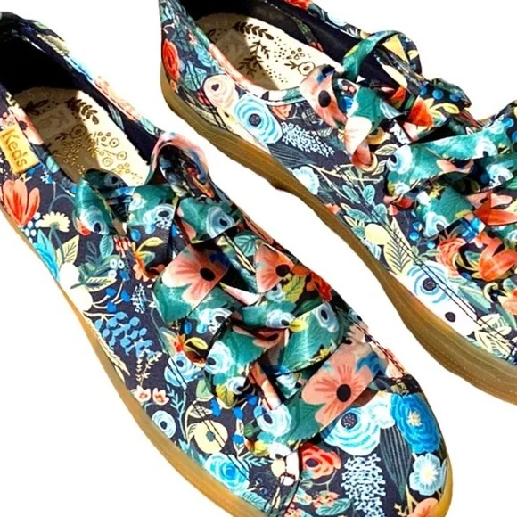 Keds Shoes Keds Rifle Paper Company Floral Triple Kick Garden